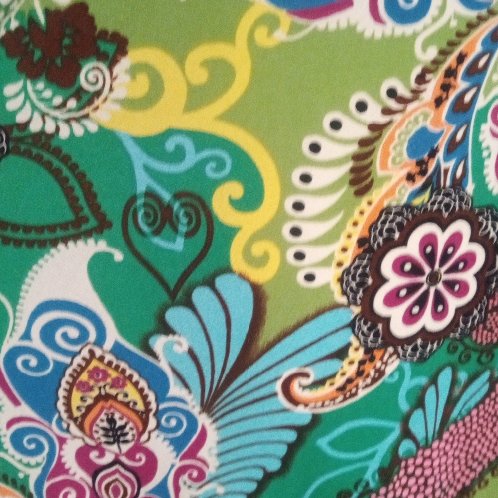 Uncle Frank Flutter Sleeve Mixed Print Quirky Min… - image 7